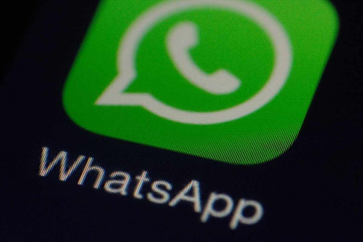 Icona di WhatsApp sul display